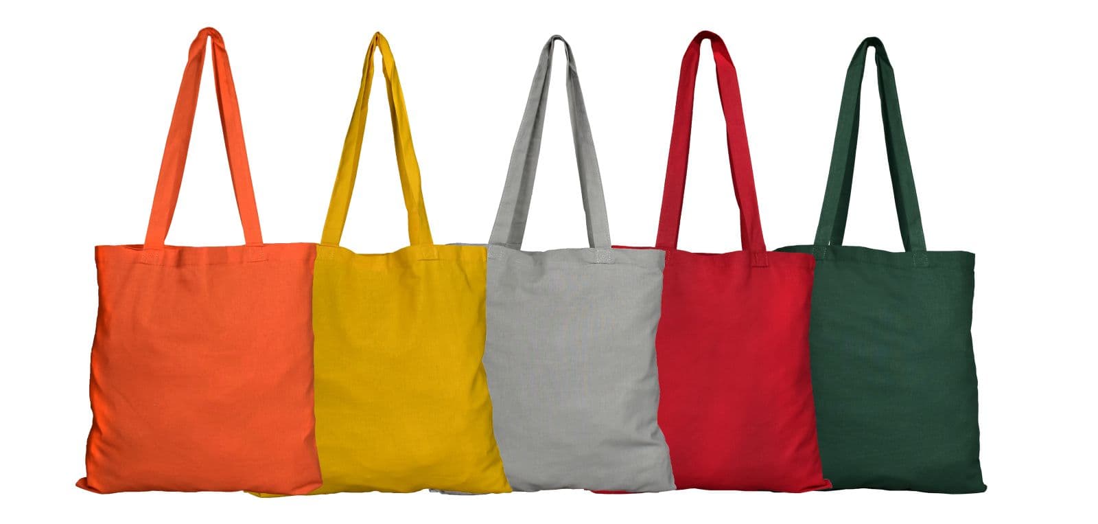 Bunte Stofftaschen für die Schulter